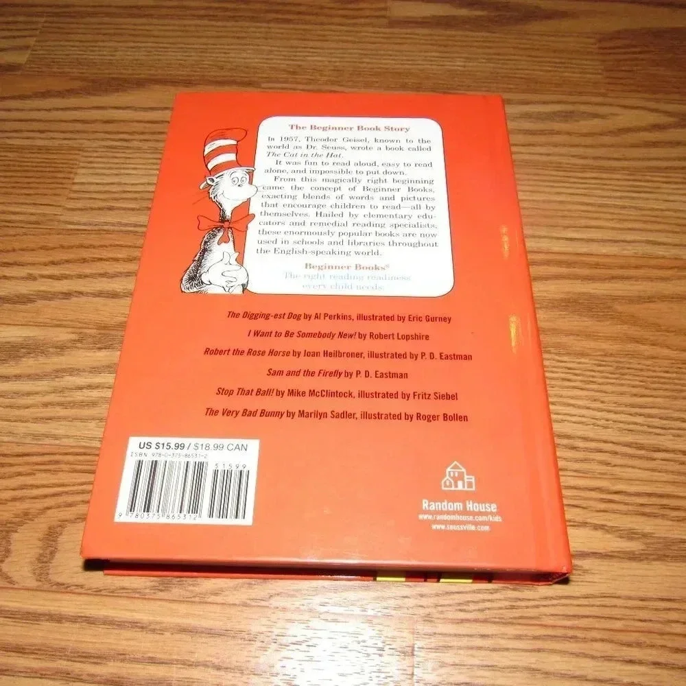 DR. SEUSS Big Red Book of Beginner Books 6 stories